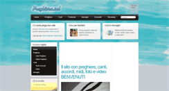 Desktop Screenshot of preghiera.net